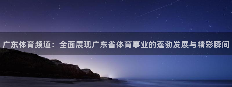 833体育赛事直播：广东体育频道：全面展现广东省体育事业的蓬勃发展与精彩瞬间