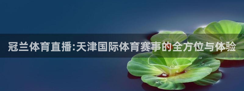 833体育免费直播：冠兰体育直播:天津国际体育赛事的全方位与体验